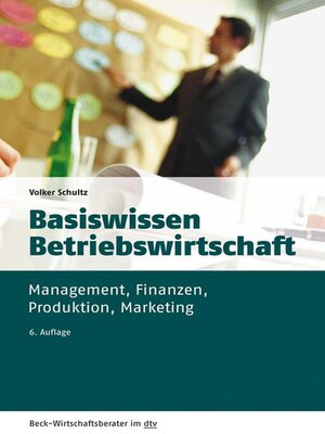 cover image of Basiswissen Betriebswirtschaft